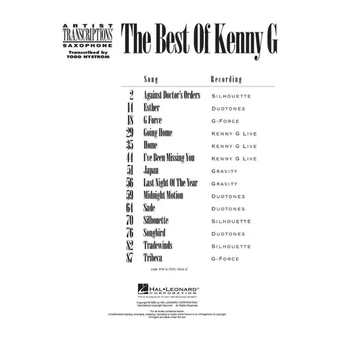 Best of Kenny G