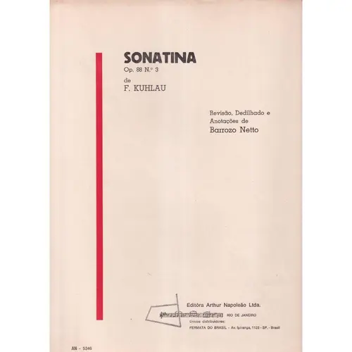 Sonatina - Op.88 N.3