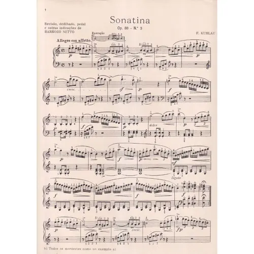 Sonatina - Op.88 N.3