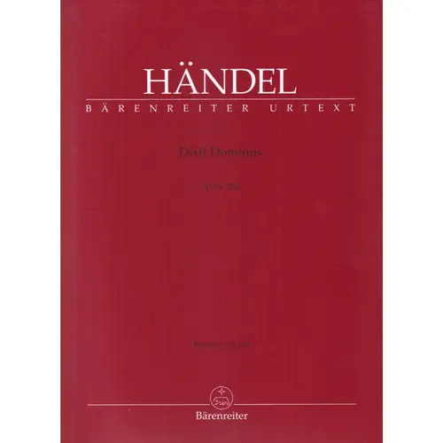 Dixit Dominus HWV 232 - Full Score