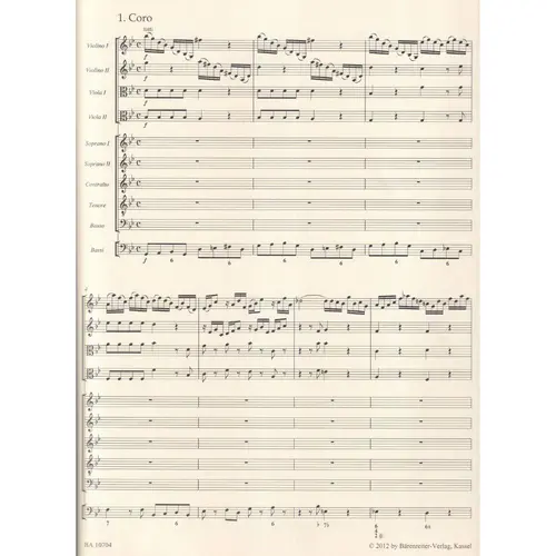 Dixit Dominus HWV 232 - Full Score