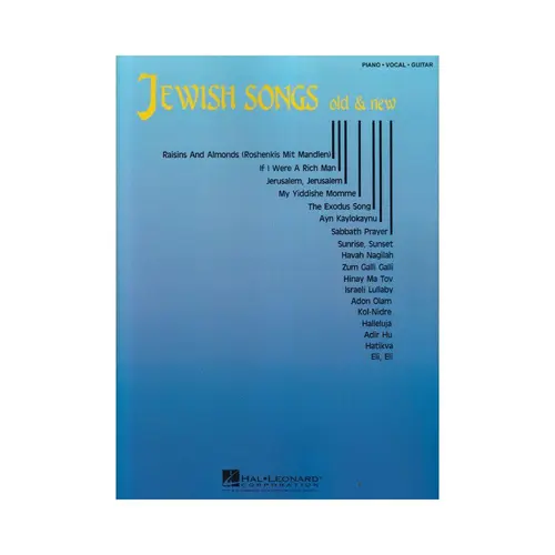 Jewish Songs-Old And New