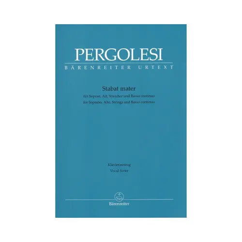 Stabat Mater - Vocal Score