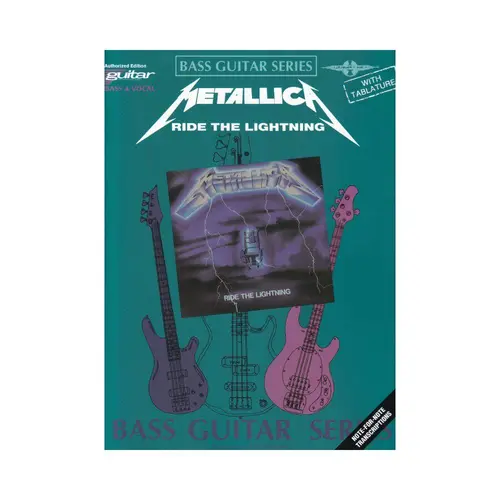 Ride The Lightning - Bass guitar series