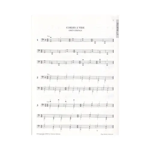 Les Doubles Cordes Au Violoncelle