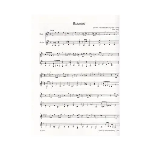 Flute Classics For Flute And Guitar