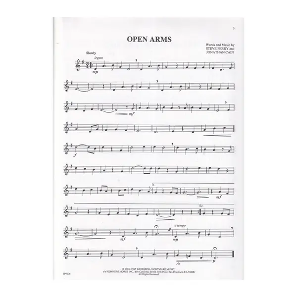 Hot Pop Hits  - Sax Tenor