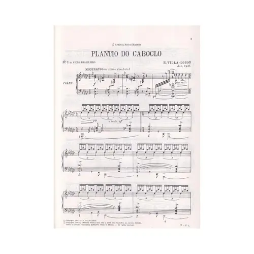 Plantio Do Caboclo - Ciclo Brasileiro N.1 para piano5