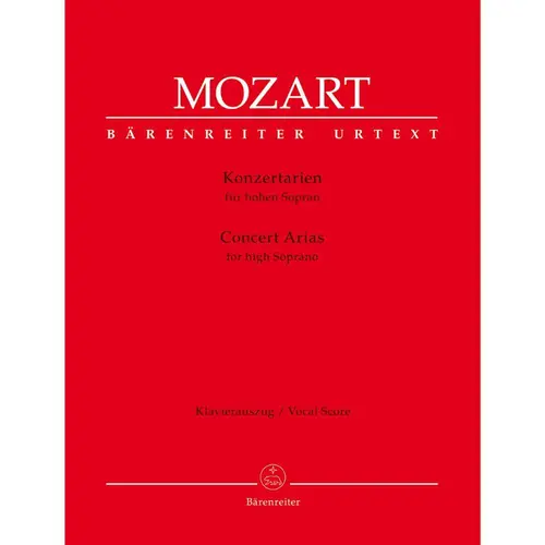 Concert Arias For High Soprano