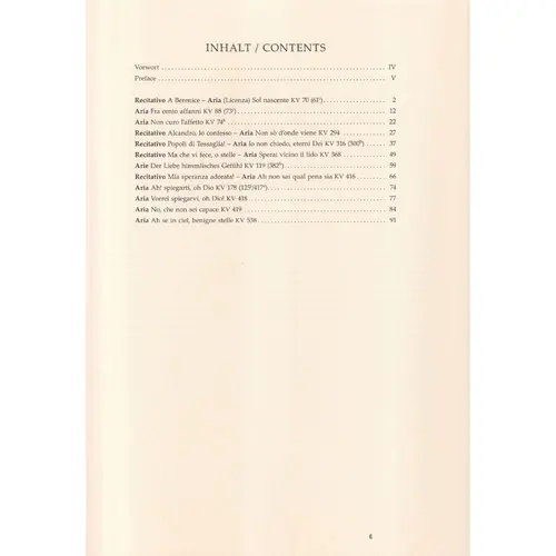 Concert Arias For High Soprano
