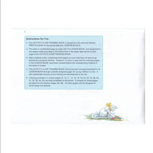 Alfred's Basic Piano Prep Course - Activity & Ear Training Book A