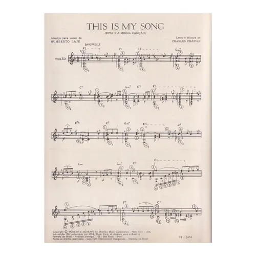 This Is My Song (Esta E A Minha Canção)