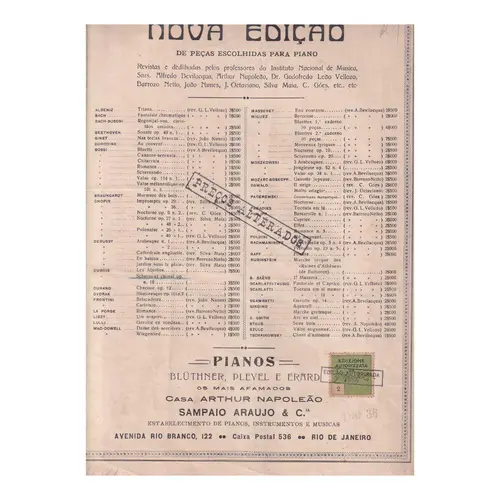 Scherzo Et Choral - Op.18  (Edição Antiga)