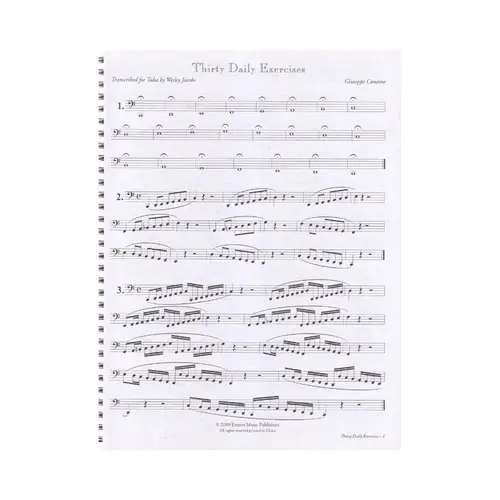 Legato Etudes For Tuba