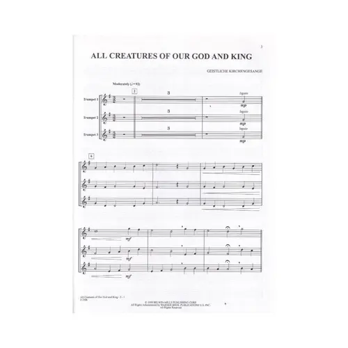 Favorite Hymns - Trompete - Vol. 2