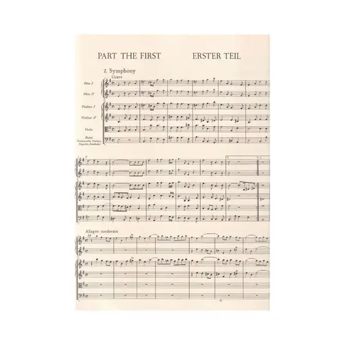 Messiah HWV 56 - Full Score - capa dura
