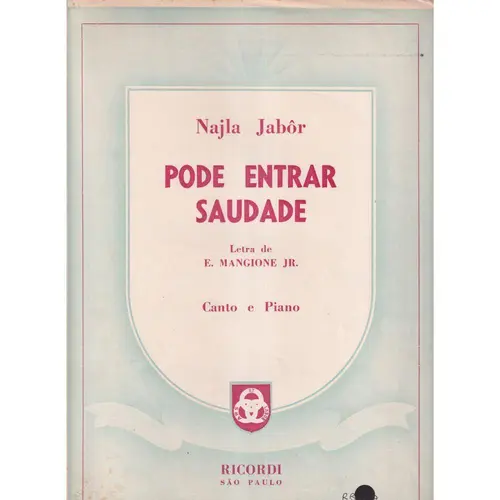 Pode Entrar Saudade  (Ou Br 2761 ??)