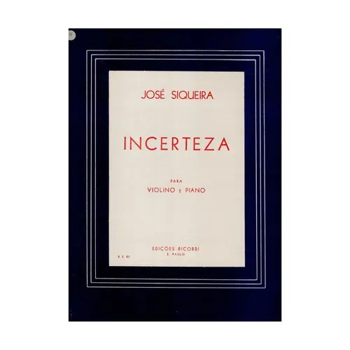 Incerteza para violino e piano