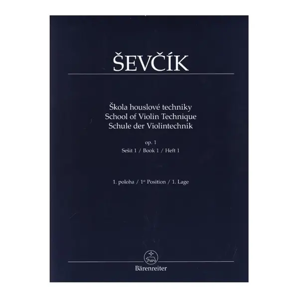 School Of Violin Technique Op. 1 Bk.1 - 1st position