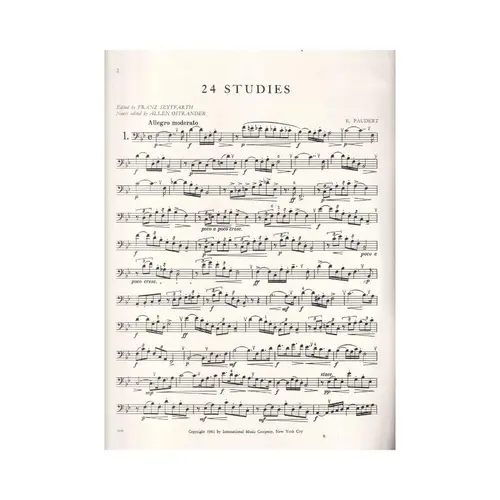 24 Studies For Trombone