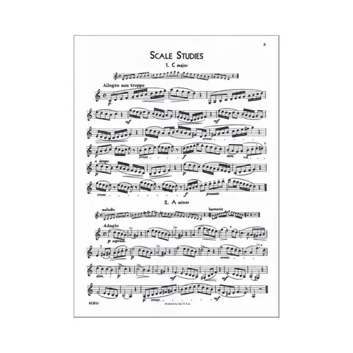 Fundamental Scale And Chord Studies