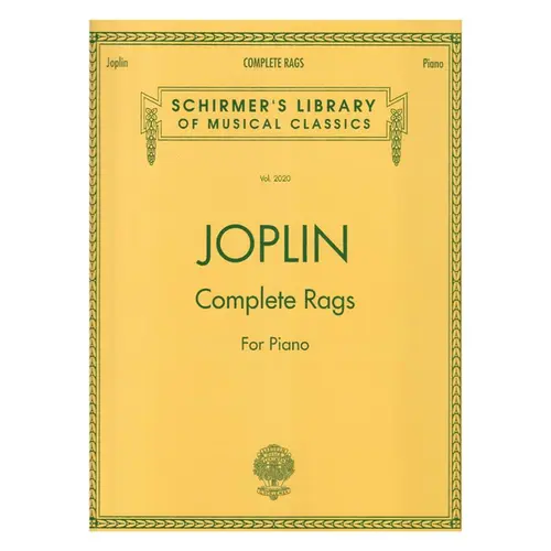 Joplin Complete Rags For Piano (Vol. 2020)