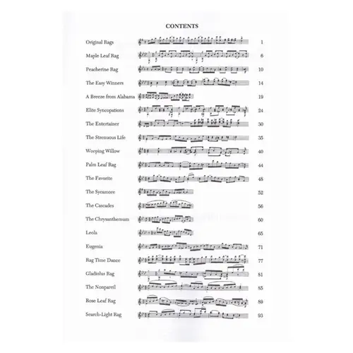 Joplin Complete Rags For Piano (Vol. 2020)