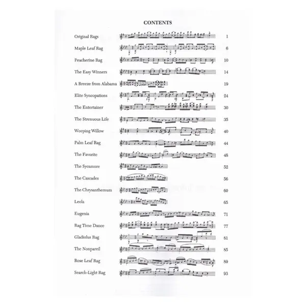 Joplin Complete Rags For Piano (Vol. 2020)