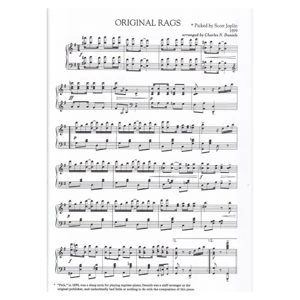 Joplin Complete Rags For Piano (Vol. 2020)