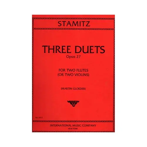 Three Duets-Op.27