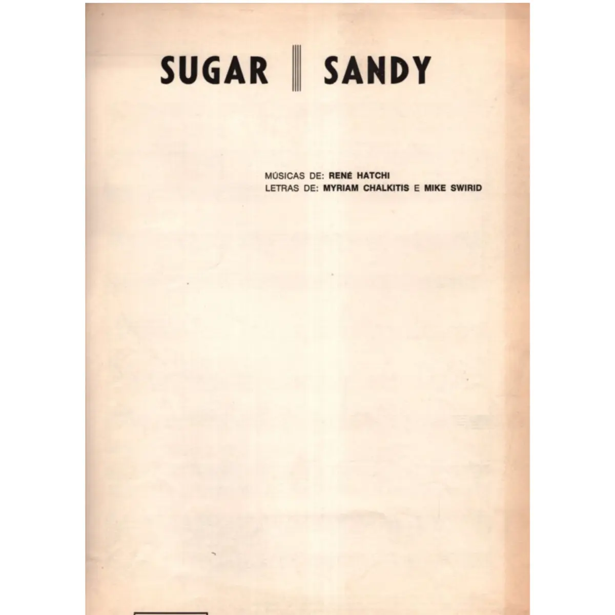 Sugar/Sandy