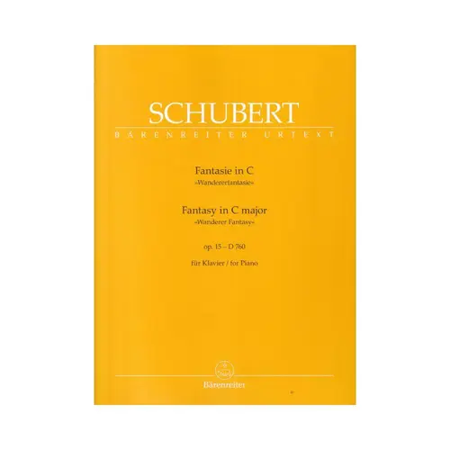 Fantasy In C Major Op.15 D 760 For Piano
