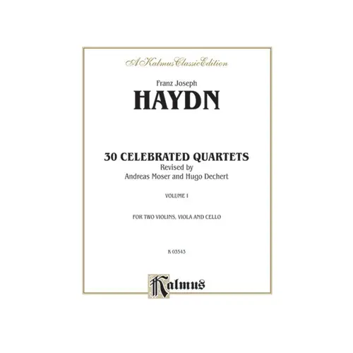 30 Celebrated Quartets - Vol.1