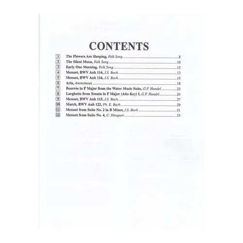 Suzuki Recorder School (Soprano Recorder) vol.02 - piano accompaniment