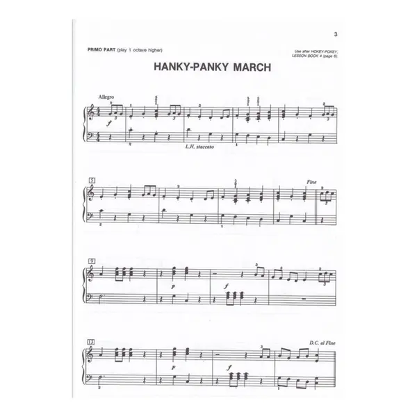 Alfred's Basic Piano library - Duet Book 4