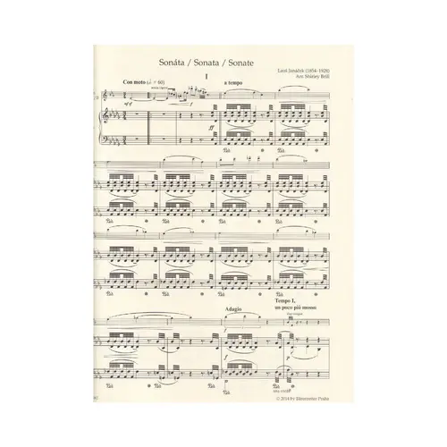 Sonata For Clarinet And Piano