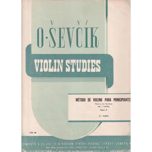 Método de violino para principiantes Op.6 parte 3