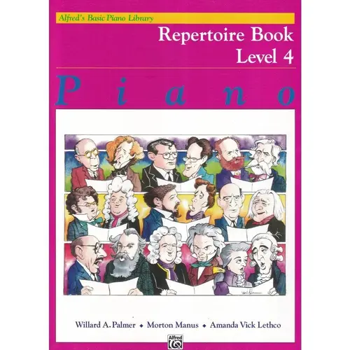 Alfred's Basic Piano Course - Repertoire Book 4