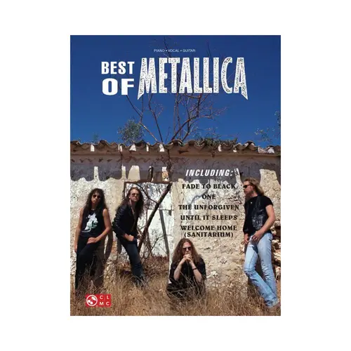 The Best Of Metallica - piano/vocal/guitar