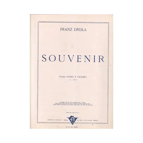 Souvenir - Exemplar Antigo
