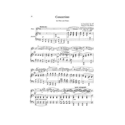 Flute Music By French Composers For Flute And Piano