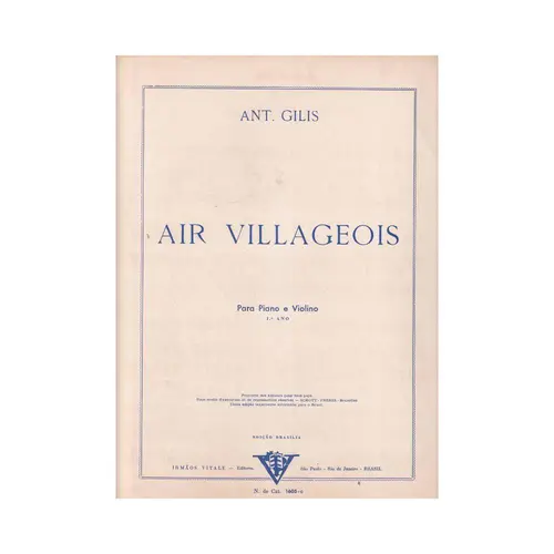 Air Villageois - Exemplar Antigo