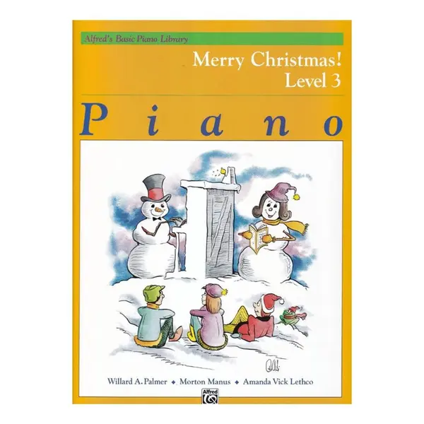 Alfred's Basic Piano Course - Merry Christmas! Book 3
