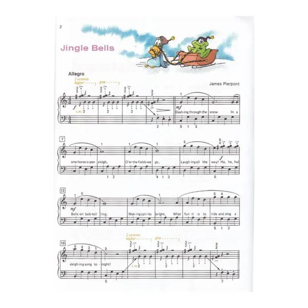 Alfred's Basic Piano Course - Merry Christmas! Book 3