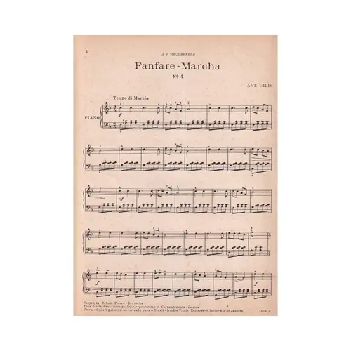 Fanfare - Marcha - N.4  (Edição Antiga)