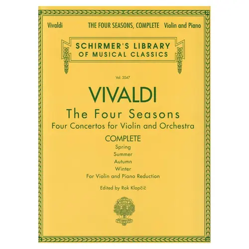 The Four Seasons - Complete (Violin)