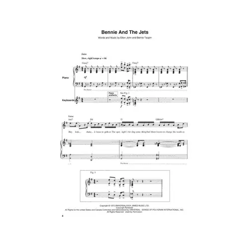 The Elton John Keyboard Book