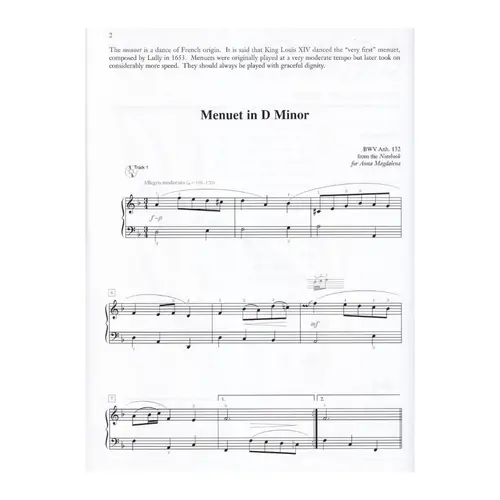 J.S.Bach - The First Book For Pianists