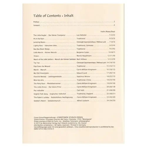 Violin Recital Album Vol.1 - First Position