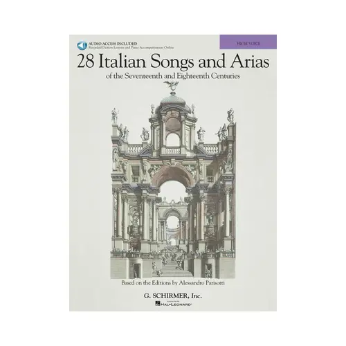 28 Italian Songs And Arias Of XVII And XvIII Centuries (High Voice)